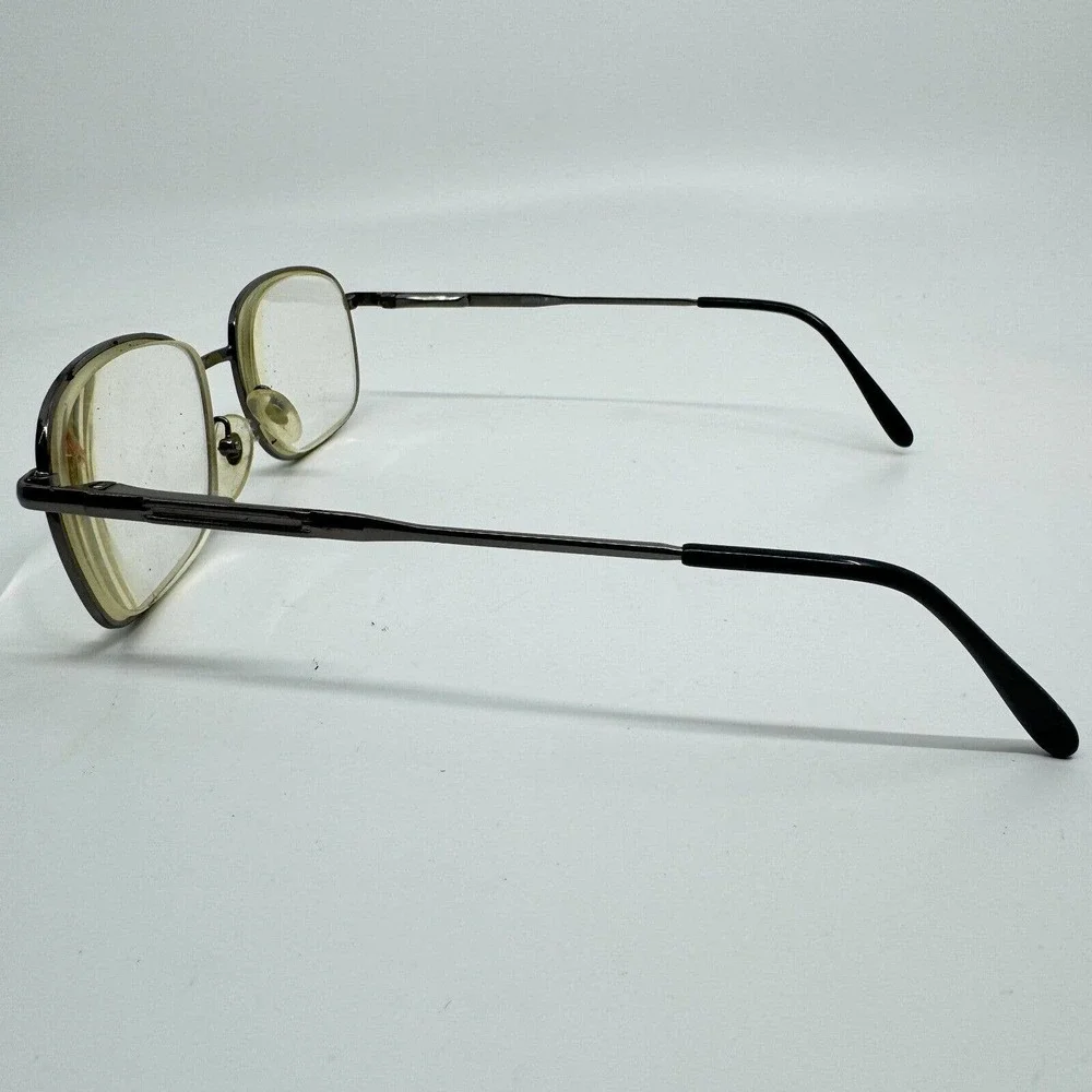 Pierre Cardin PC-117-1 Silver Eyeglasses‎ Frames Round Metal H9870